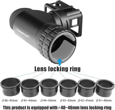 Forevercam Rifle Scope Camera Mount Adapter for DJI Osmo Action 3 4 5 Pro in Saudi Arabia
