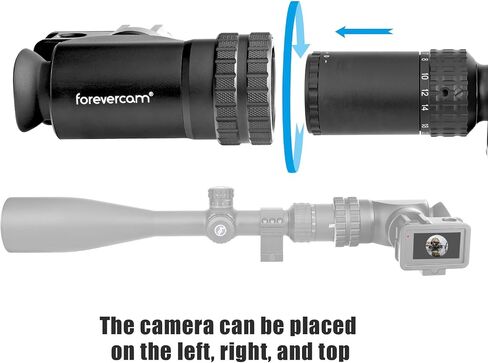 Forevercam Rifle Scope Camera Mount Adapter for DJI Osmo Action 3 4 5 Pro in Saudi Arabia