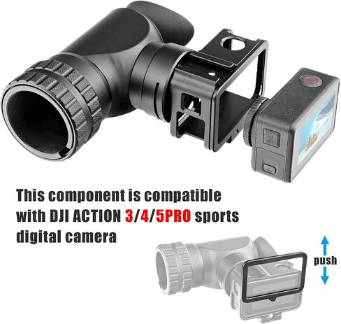 Forevercam Rifle Scope Camera Mount Adapter for DJI Osmo Action 3 4 5 Pro in Saudi Arabia