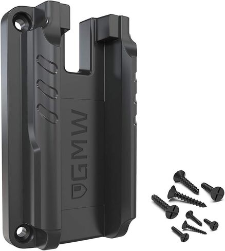 GMW Car Holster, 43 lbs. Rating Fast Draw Loader Gun Magnet | Strong Neodymium Gun Magnet | Compact Concealed Mount | Won't Scratch Your Firearm | For Home, Truck, Wall & Bedside Use ﻿ in Saudi Arabia