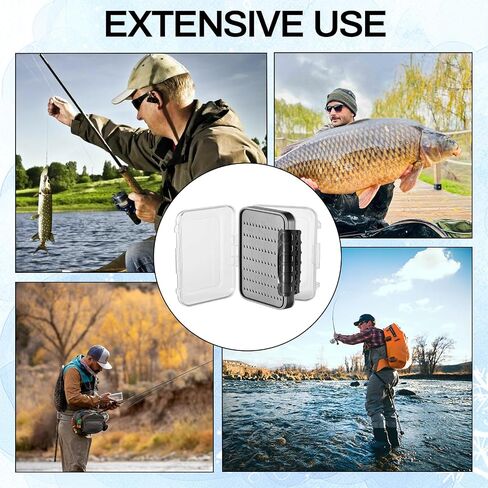 Small Fly Box for Fly Fishing, Compact Fly Fishing Box for Wet and Dry Flies in Saudi Arabia