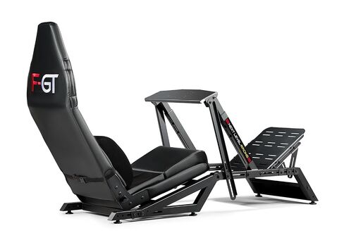 المستوى التالي لسباق F-GT Racing Simulator Cockpit. قمرة القيادة لمحاكاة سباقات Formula وGT متوافقة مع Thrustmaster وFanatec وMoza Racing على أجهزة الكمبيوتر الشخصية وXbox وPS in Kuwait