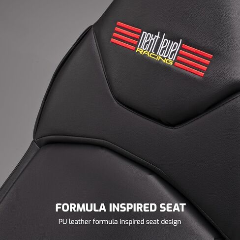 المستوى التالي لسباق F-GT Racing Simulator Cockpit. قمرة القيادة لمحاكاة سباقات Formula وGT متوافقة مع Thrustmaster وFanatec وMoza Racing على أجهزة الكمبيوتر الشخصية وXbox وPS in Kuwait