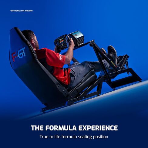 المستوى التالي لسباق F-GT Racing Simulator Cockpit. قمرة القيادة لمحاكاة سباقات Formula وGT متوافقة مع Thrustmaster وFanatec وMoza Racing على أجهزة الكمبيوتر الشخصية وXbox وPS in Kuwait