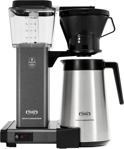 Technivorm Moccamaster 79112 KBT Coffee Brewer, 40 oz, Polished Silver in Saudi Arabia