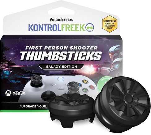 KontrolFreek FPS Freek Galaxy Black لوحدة تحكم Xbox One وXbox Series X | 2 عصا التحكم للأداء | 1 شاهقة، 1 متوسطة الارتفاع | أسود (إصدار محدود) in Kuwait