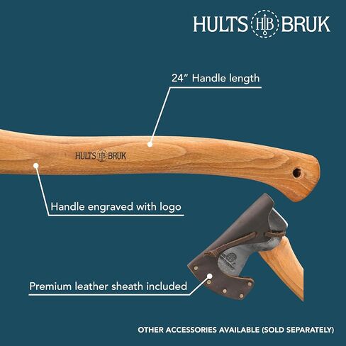 Hults Bruk 840712 Ekelund Hatchet - 2 lb Head, 20" Handle in Saudi Arabia
