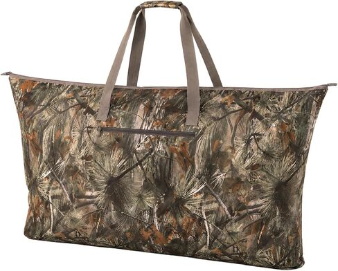FUNHORUN Extra Large Camo Scent Proof Hunting Bag, 50x26" Waterproof Bag | With Backpack Straps, Scent Lock Hunting Duffle Bag with Airtight Zipper for Clothes, Medium Blind, Gear & Accessories in Saudi Arabia