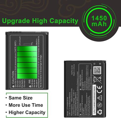 WUHAO LT14H504357W Replacement Battery for AT&T Cingular Flip IV U102AA 4G Battery 1450mAh in Saudi Arabia
