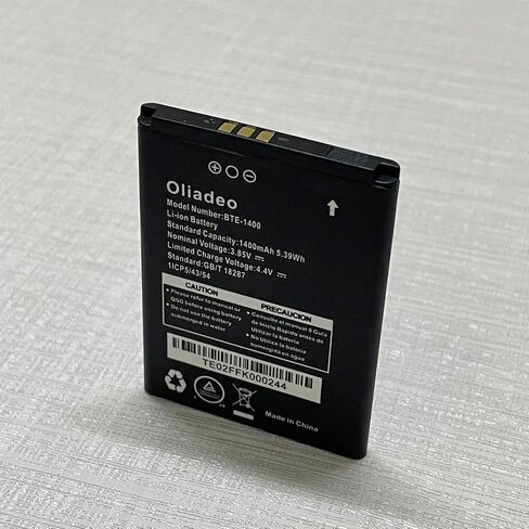 Replacement BTE-1400 Battery for Verizon Orbic Journey V 1400mAh | High Capacity Battery for Verizon Orbic Journey V RC2200L 4G LTE Flip BTE-1400 in Kuwait