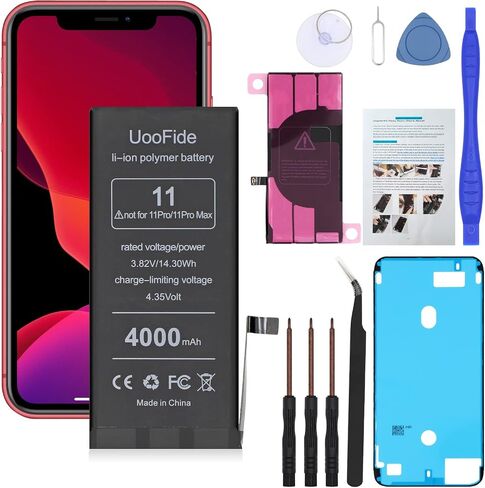 Upgraded High Capacity Battery Compatible with iPhone 6S (4.7-Inches) | Latest capacity upgraded version, including the professional repair tools and installation manual in Kuwait