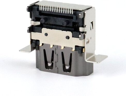 Aosai 1pcs HDMI Port Replacement for Xbox Series X, Display Socket Jack Connector Replacement for XSX Console, Original OEM Quality (for Xbox Series X, Sliver - 1 Pcs) in Saudi Arabia