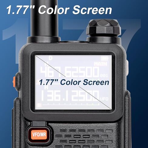 Ham Radio BAOFENG Radio 5RM 10W Handheld Long Range Walkie Talkies NOAA Emergency Two Way Radio with 999CH, USB-C 2500mAh Battery, 6.1" &15.12" 771 Antenna for Survival Gear Hunting Camping -1 Pack in Saudi Arabia