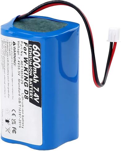 Battery for W-King D8 Bluetooth Speaker, Party Music Box Li-ion Replacement Battery (7.2V, 6000mAh) in Kuwait