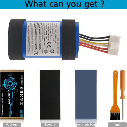 charge6 Battery Compatible with Charge 6 Bluetooth Speaker 5000mAh 36WH in Saudi Arabia