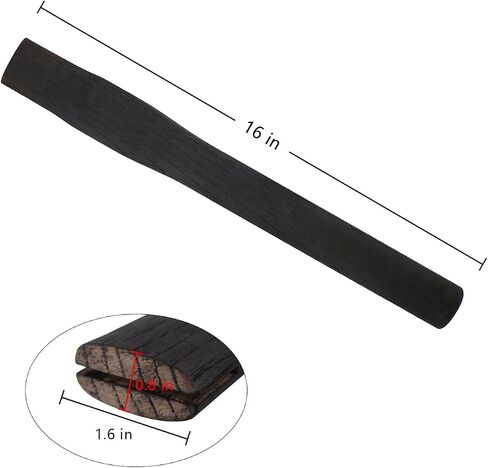 16" Hickory Handles for Hatchet & Axes (2 Pack) in Saudi Arabia