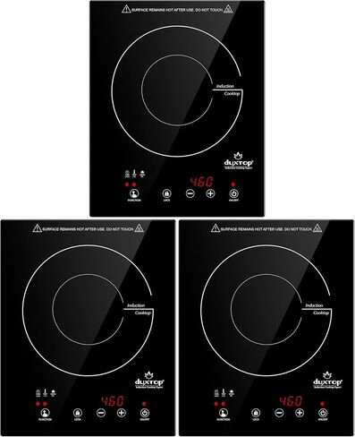 Duxtop Built-in Induction Cooktop, Portable Induction Burner 1800W 8600BI | Sensor Touch Countertop Burner, 170-Minute Timer, Safety Lock BT-200T1 in Saudi Arabia