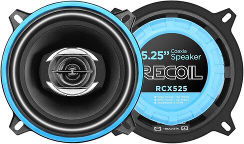 RECOIL RCX65 Echo Series 6.5-Inch Car Audio Coaxial Speaker System in Kuwait
