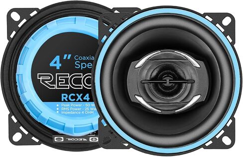 RECOIL RCX694 Echo Series 4-Way 6X9 بوصة نظام مكبر صوت محوري للسيارة، يباع في أزواج in Kuwait