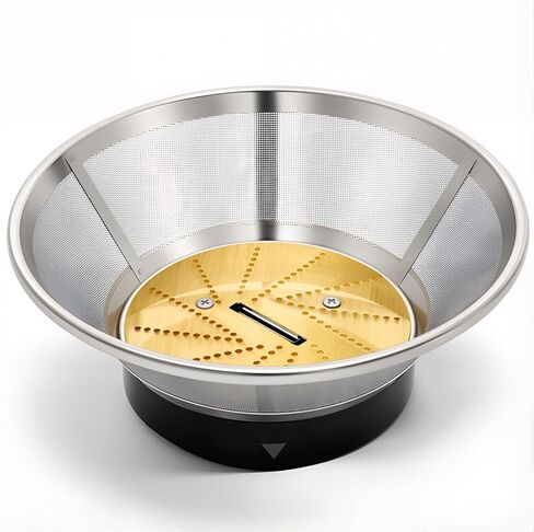 BR-3 Mesh Filter Basket Compatible with breville Juice Models BJE820XL/17, BJE510XL/45, 800JEXL Juicers, Blender Basket Assembly - Ready to Use Mesh Bowl, Upgraded Titanium-coated Blades and Base in Saudi Arabia