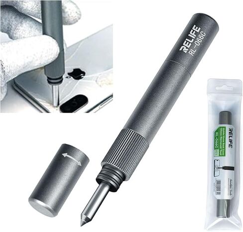 Phone Blasting Pen Phone Back Cover Glass Demolition Breaking Pen Back Rear Camera Glass Frame Removal Repair Tool for IP 12 Pro 13 14 15 16Pro Max Smartphone Rear Housing Cove(RL-066C) in Saudi Arabia