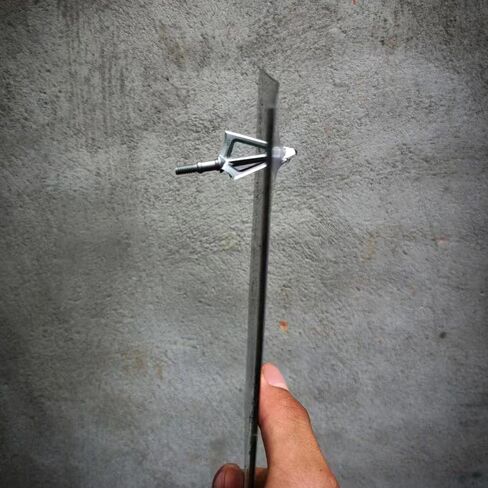 6 Pack Hunting Broadhead 100 Grain 420 Stainless Steel Fixed Blade Broadhead Archery Arrow Tips Crossbow Broadheads for Crossbow and Compound Bow in Saudi Arabia