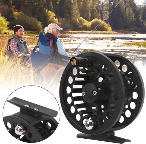 Aluminum Alloy Rock Fly Fishing Reel with 75mm Outside Diameter in Saudi Arabia