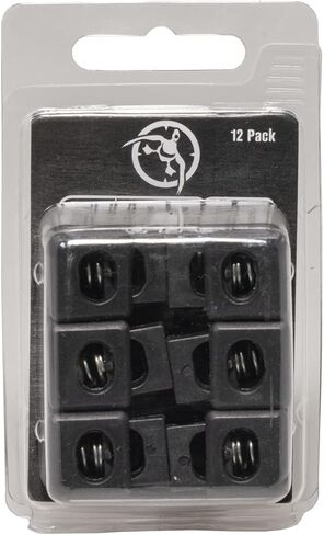 Cupped Waterfowl Decoy Line Adjusters, 12-Pack of Plastic Rust-Free Sliding Decoy Line Adjusters in Saudi Arabia