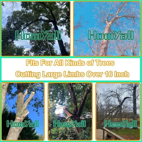 upgrade 53 Inch High Reach Tree Limb Hand Rope Chain Saw Cuts Branches Manual Pocket Chainsaw with 68 Sharp Blades on Both Sides for Gardening Camping Hiking Survival Gear-No Ropes Included in Saudi Arabia