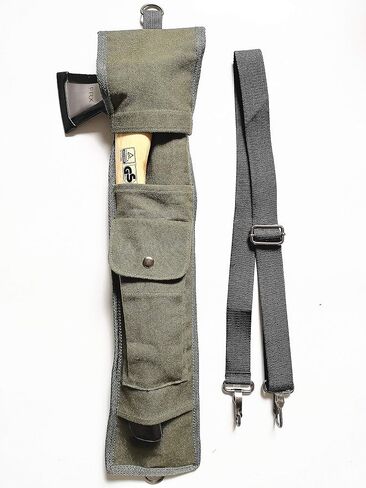 TIPU Axe and Saw Sling, Agawa Saw Bag, Bucksaw Bag, Canvas Sheath for BOREAL21 Folding Bow Saw in Kuwait