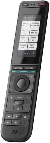 Smart Control Pro Touch | Touch remote combines app control, infrared, Bluetooth, custom activities/screens, backlit keys, and anthracite US finish. in Saudi Arabia