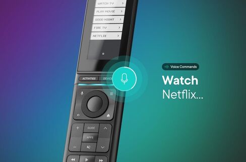 Smart Control Pro Touch | Touch remote combines app control, infrared, Bluetooth, custom activities/screens, backlit keys, and anthracite US finish. in Saudi Arabia