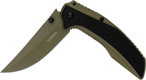 Kershaw Outright Folding Pocket Knife, 8Cr13MoV Stainless Steel Blade, Pocketclip in Saudi Arabia