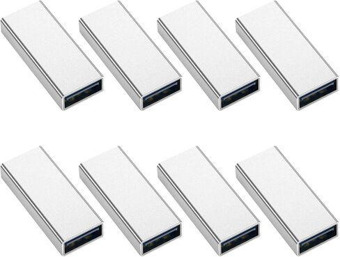 4 عبوات USB أنثى إلى أنثى محول لتوصيل جهازين USB ذكر ينتهي | محول USB إلى USB، متوافق مع MacBook Pro/Air، IPad Pro Google Pixel، IPhone Pro Max والمزيد in Kuwait
