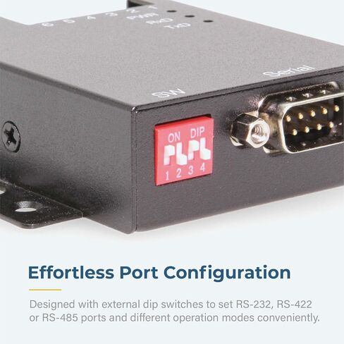 محول USB صناعي إلى RS-232/422/485 - اتصال مزدوج، وحماية من زيادة التيار، وإخراج طاقة الكتلة الطرفية in Kuwait