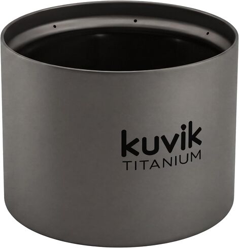 Kuvik Titanium Micro Siphon Alcohol Stove - Ultralight Stove for Camping in Saudi Arabia