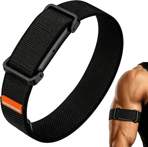 Nylon Bicep Band Compatible with Google Fitbit Air, Integrated Metal Frame in Saudi Arabia