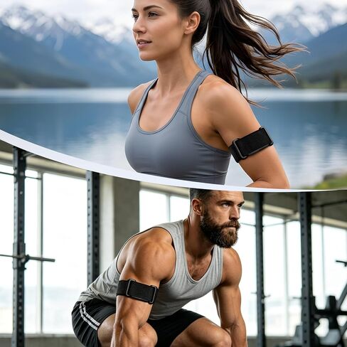 Nylon Bicep Band Compatible with Google Fitbit Air, Integrated Metal Frame in Saudi Arabia