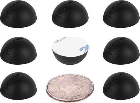 Speaker Isolation Pads – 8-Pack 0.75" Platinum Silicone Feet for Speakers, Subwoofers, Turntables – Non-Slip, Vibration Damping Pads with Adhesive – 20 Duro Anti-Vibration Mounts in Saudi Arabia