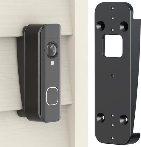 Vinyl Siding Mount for Blink Doorbell 2K+(2026 Blink Doorbell Camera Mount) | Fits 4" Standard Siding, Angle-Corrected Wedge Kit, Fixes Upward Tilt, Blink Doorbell 2K Angle Mounting Bracket, Easy Install in Saudi Arabia