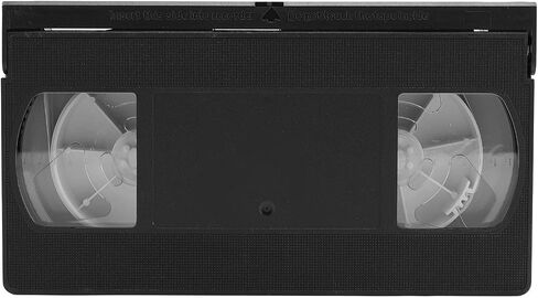 Chrees VCR Head Cleaner Reusable Dry No Fluid, Up to 50 Uses | VHS Player Cleaner, ABS Material, Dry Non Abrasive Cleaning, VCR and VHS Player Compatibility, 45 Second Cycle in Kuwait