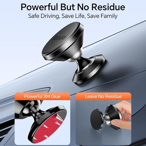 【 2-Pack 】 Magnetic Phone Holder for Car Dashboard【Strong Magnet】iPhone Magnetic Phone Mount for Car Phone Holder 【4 Metal Plate】Cell Phone Holders for Your Car Mount for iPhone 17 Pro Max Air 16 15 in Saudi Arabia