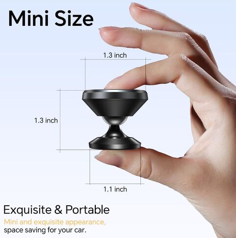 【 2-Pack 】 Magnetic Phone Holder for Car Dashboard【Strong Magnet】iPhone Magnetic Phone Mount for Car Phone Holder 【4 Metal Plate】Cell Phone Holders for Your Car Mount for iPhone 17 Pro Max Air 16 15 in Saudi Arabia