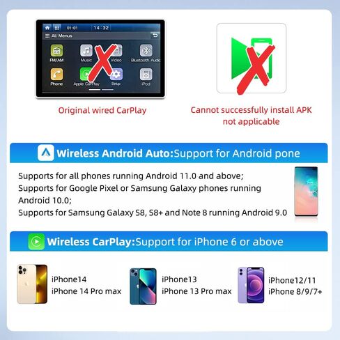 CarlinKit Wireless CarPlay Dongle CPC200-CCPA for Android Head Unit 4.4.2+ in Saudi Arabia