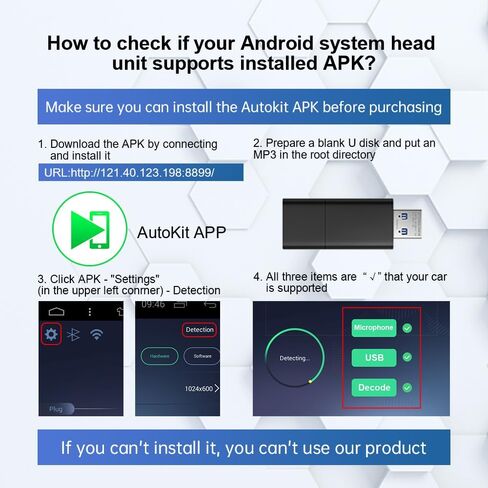 CarlinKit Wireless CarPlay Dongle CPC200-CCPA for Android Head Unit 4.4.2+ in Saudi Arabia