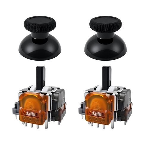 WCDZSU 2pack TMR Joystick and Thumbstick Cap for Xbox Series X/S Controller | Anti-Drift 3D Analog Stick Sensor Electromagnetic Module for Xbox Series Repair Part Accessories in Saudi Arabia