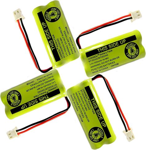 Replacement Battery BT183342/BT283342 BT166342/BT266342 BT162342 / BT262342 BT166342 Compatible with CS6114 CS6419 CS6719 AT&T EL52300 CL80112 CS6719-2 2.4V 400mAh (2 Pack) in Kuwait