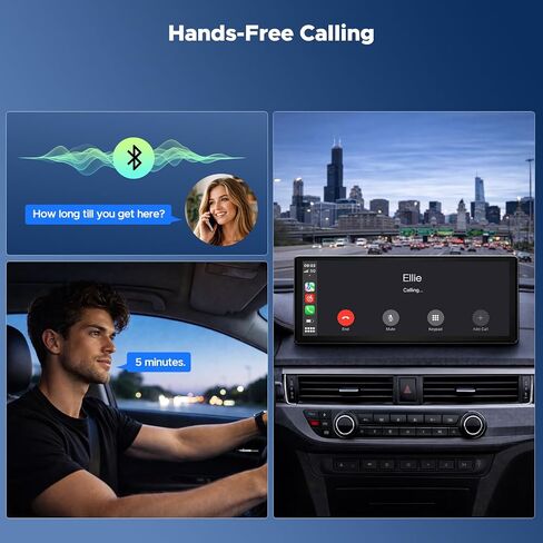 LAMTTO 9.26" Wireless CarPlay Screen for Car, Waterproof Backup Camera | Family Road Trip, 1600x600 HD IPS, Mirror Link, GPS Navigation, Voice Control, Plug & Play, OTA, CarPlay & Android Auto in Saudi Arabia