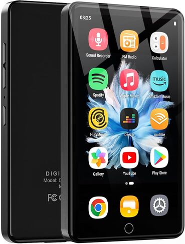 MP3 Player with WiFi & Bluetooth, 4.02" IPS HD Touch Screen, MP4 Player with Speakers, Android Music Player Preloaded with Spotify, Deezer, Play Store in Saudi Arabia