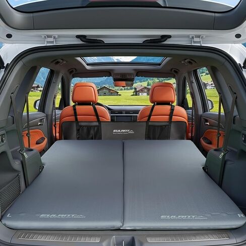 Car Rear Seat Mattress Extension Plate,Folding Rear Back Seat Extender | Portable Air Mattress for Sleeping,Increase Travel Space & Car Bed Camping Space for SUV/Cars/Model Y/3 in Kuwait